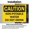 Signmission Safety Culture Sign, 14 in Width, Vinyl Decal, Rectangle OS-2PACK-CS-D-1014-L-19212 - alternate 2